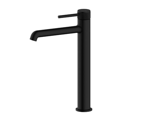 Hades Lavabo Alto Moleteada Negro Mate