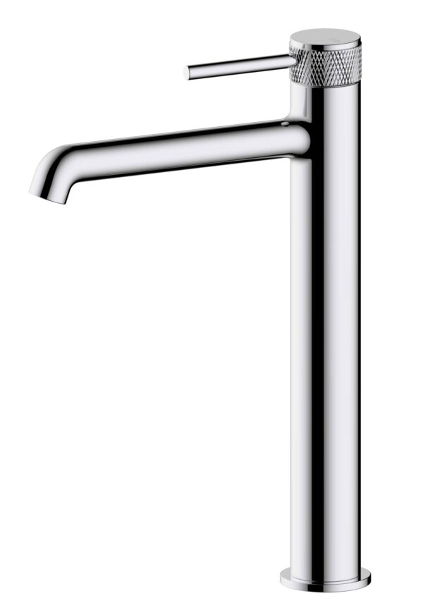 Hades Lavabo Alto Moleteada Cromo