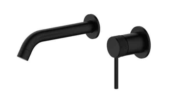 Hades Lavabo Empotrar Moleteada Negro Mate