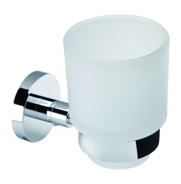 Thira Portavasos Pared Cromo