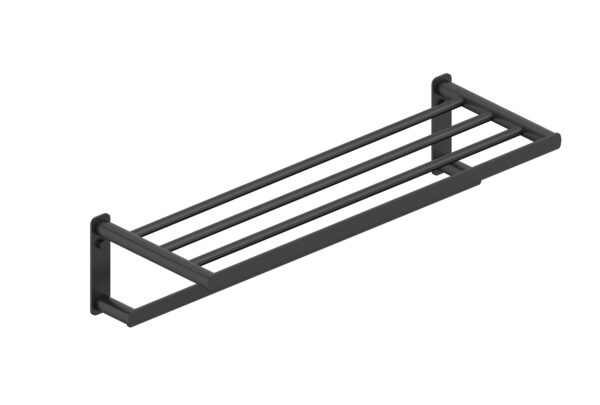 Tasos Repisa Toallero Negro