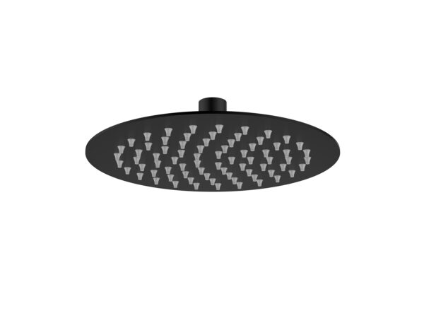 Rociador Circular Inox Negro 200mm