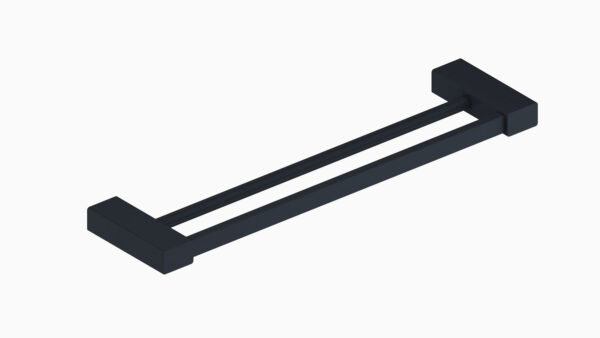 Toallero Doble Negro Odesa