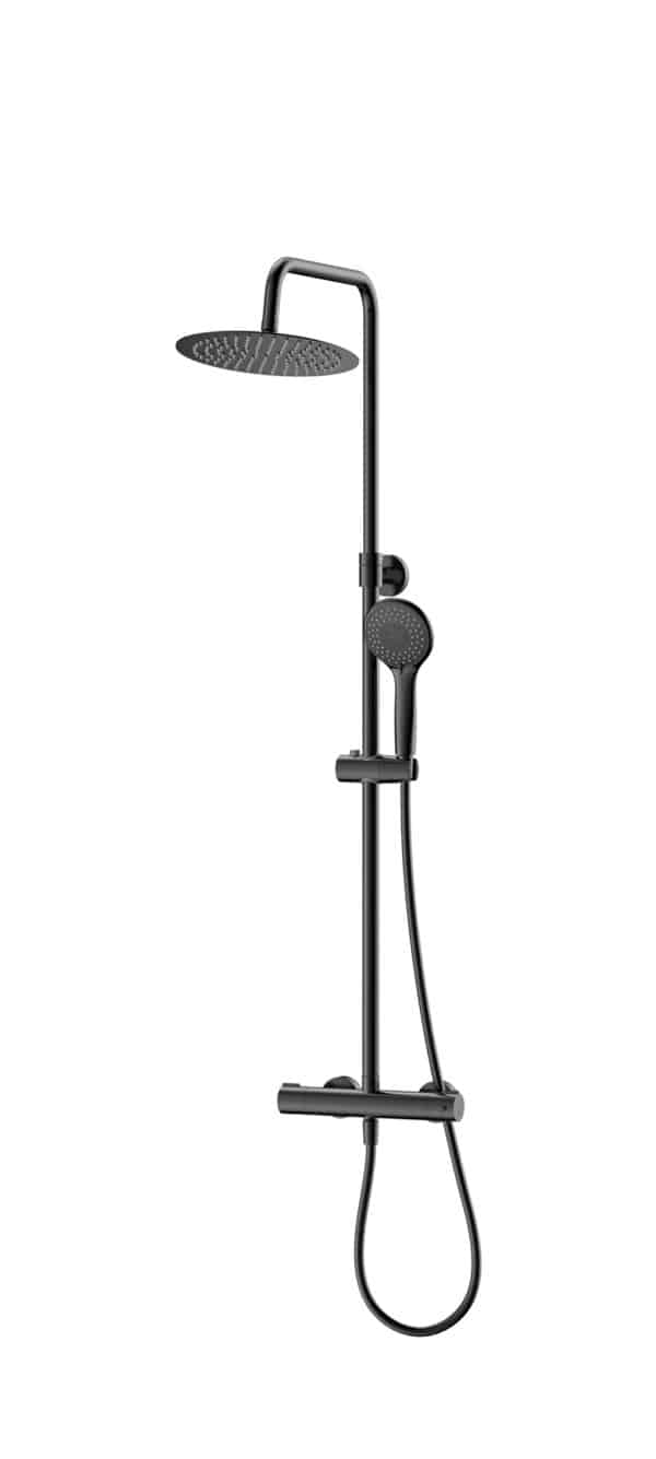 capri evo termostatico negro