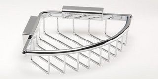 Jabonera Angular Cromo