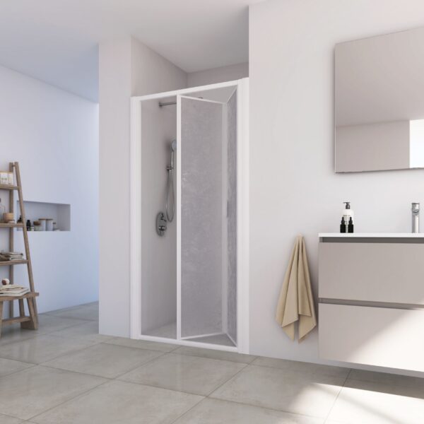 Essential plegable blanco brillo