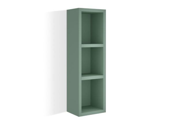 Módulo Abierto 3 Huecos Verde Hoja