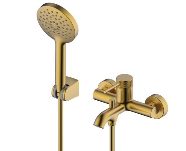 Hades Baño-Ducha Moleteada Oro