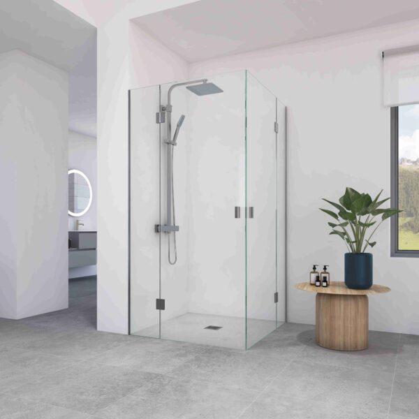 MAMPARAS TOP ANGULAR ABATIBLE 2F+2P