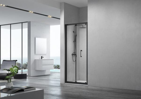 Tempo plegable negro mate