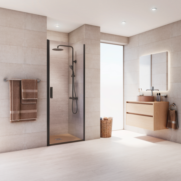 Core Frontal Abatible 1P negro mate