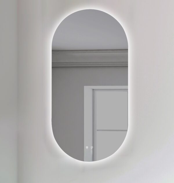 ESPEJO OVAL RETROILUMINADO Doble Touch