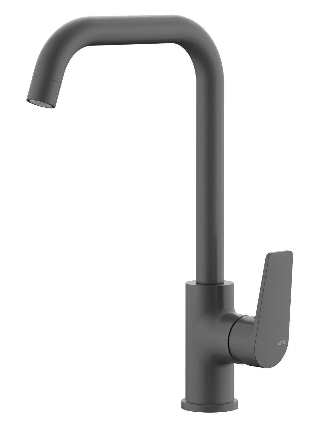 3555600710-Hera Monomando Fregadero Negro-1