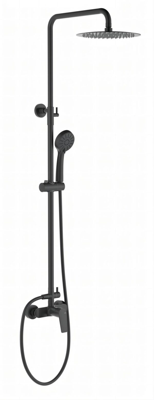 Conjunto Monomando Hera Negro Mate