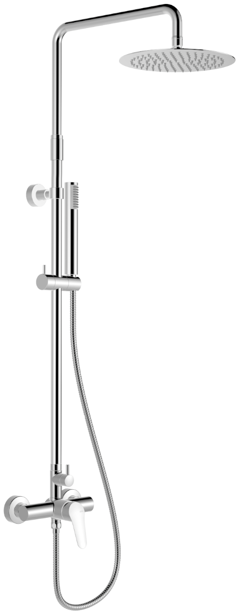 Conjunto Monomando Zeus Cromo