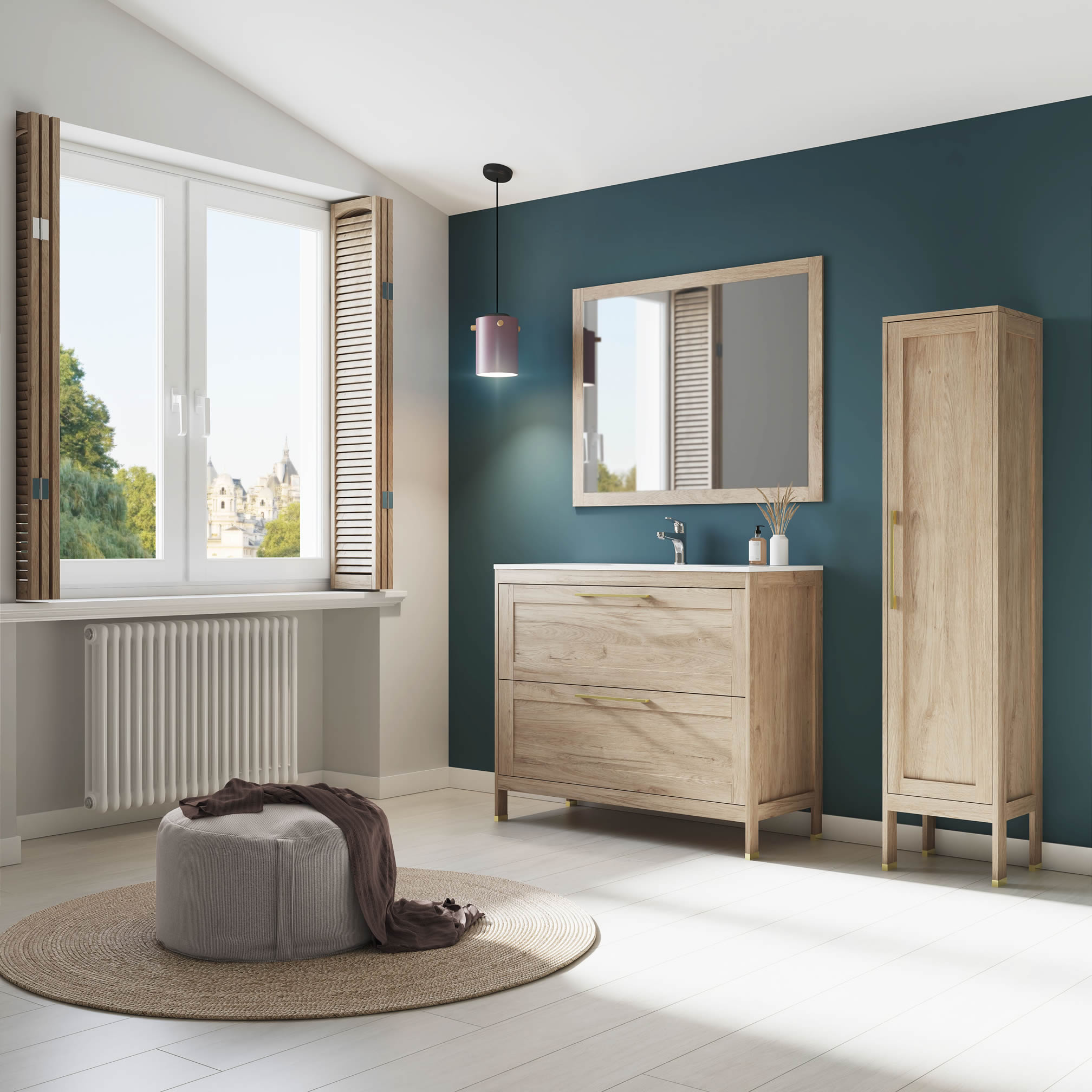 Encimeras muebles clasicos baño Encimeras de baño clásico