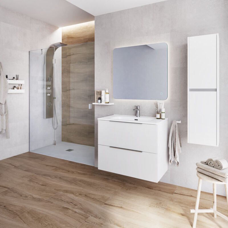 Espejos para baño con luz retroiluminado