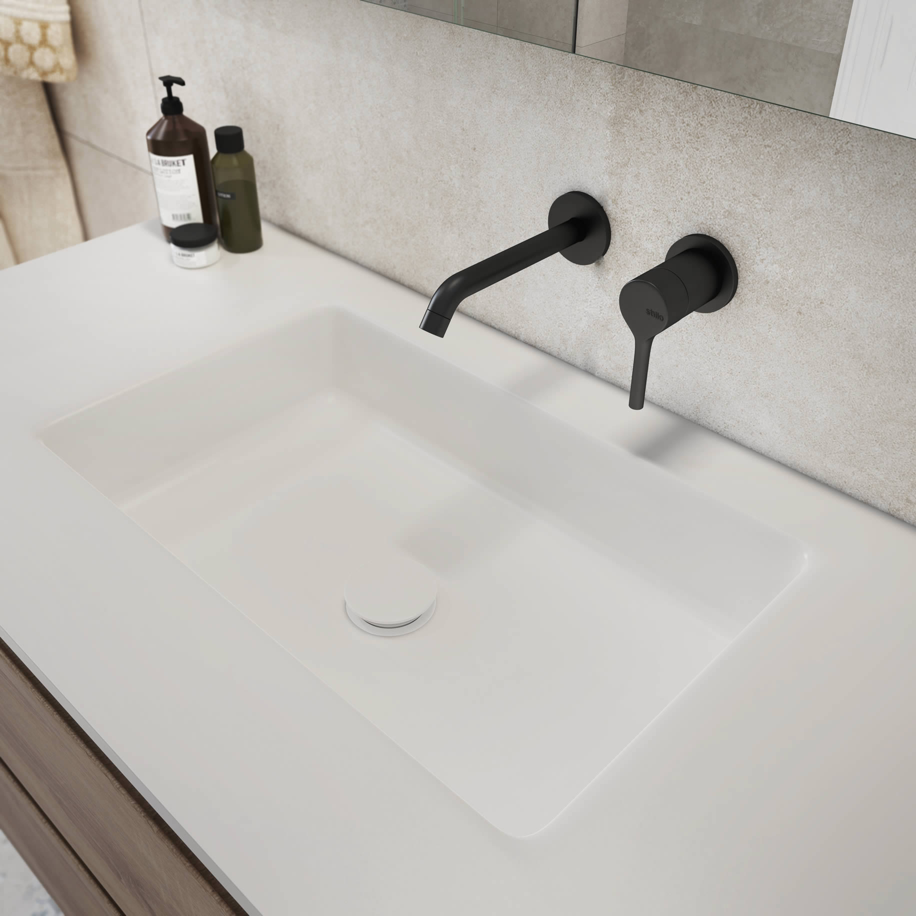 Grifo empotrado lavabo Grifo lavabo empotrado