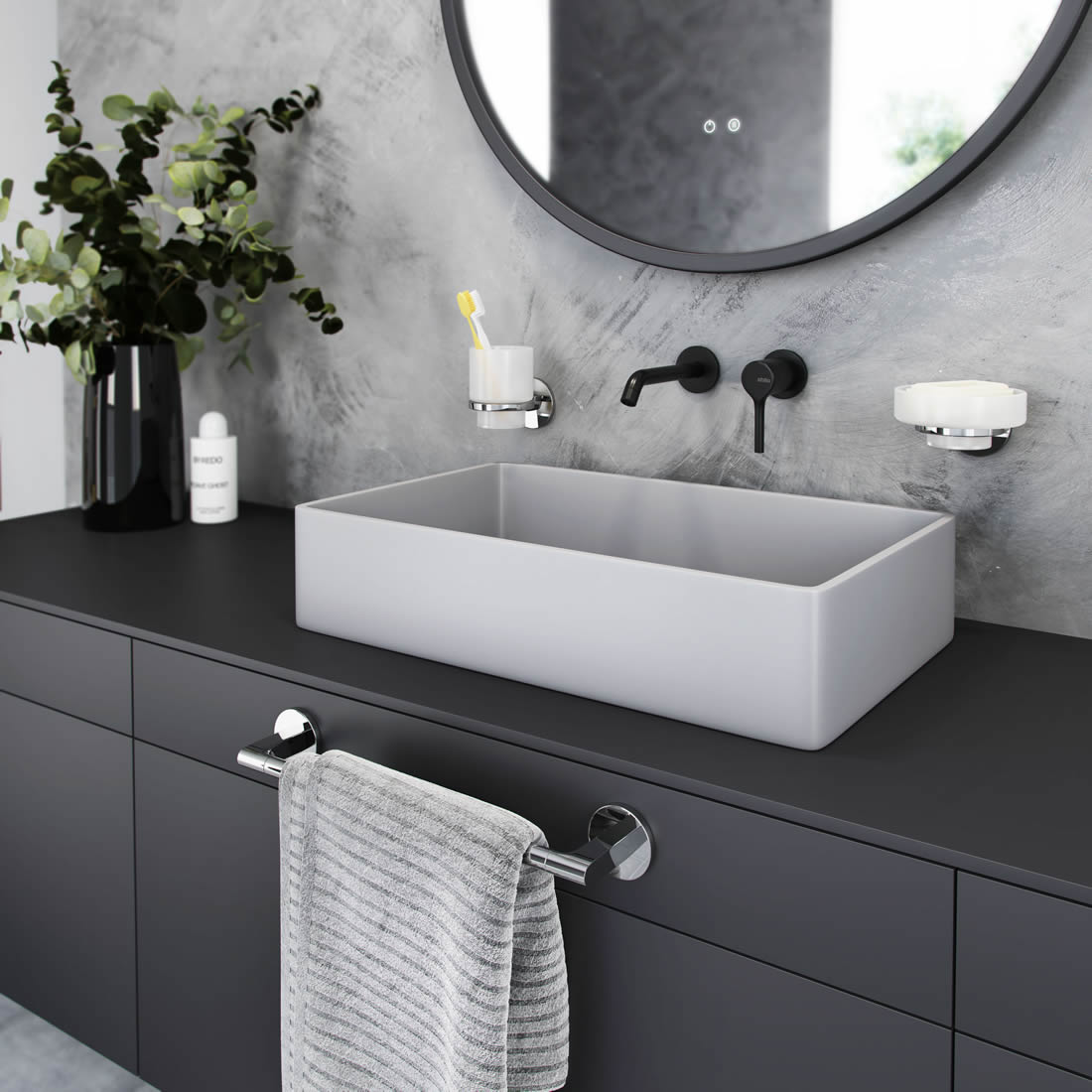 Accesorios grandes de baño