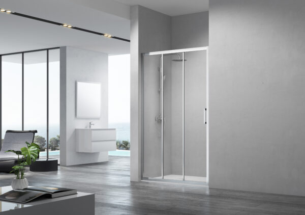 Tempo corredera 1F+2C plata brillo