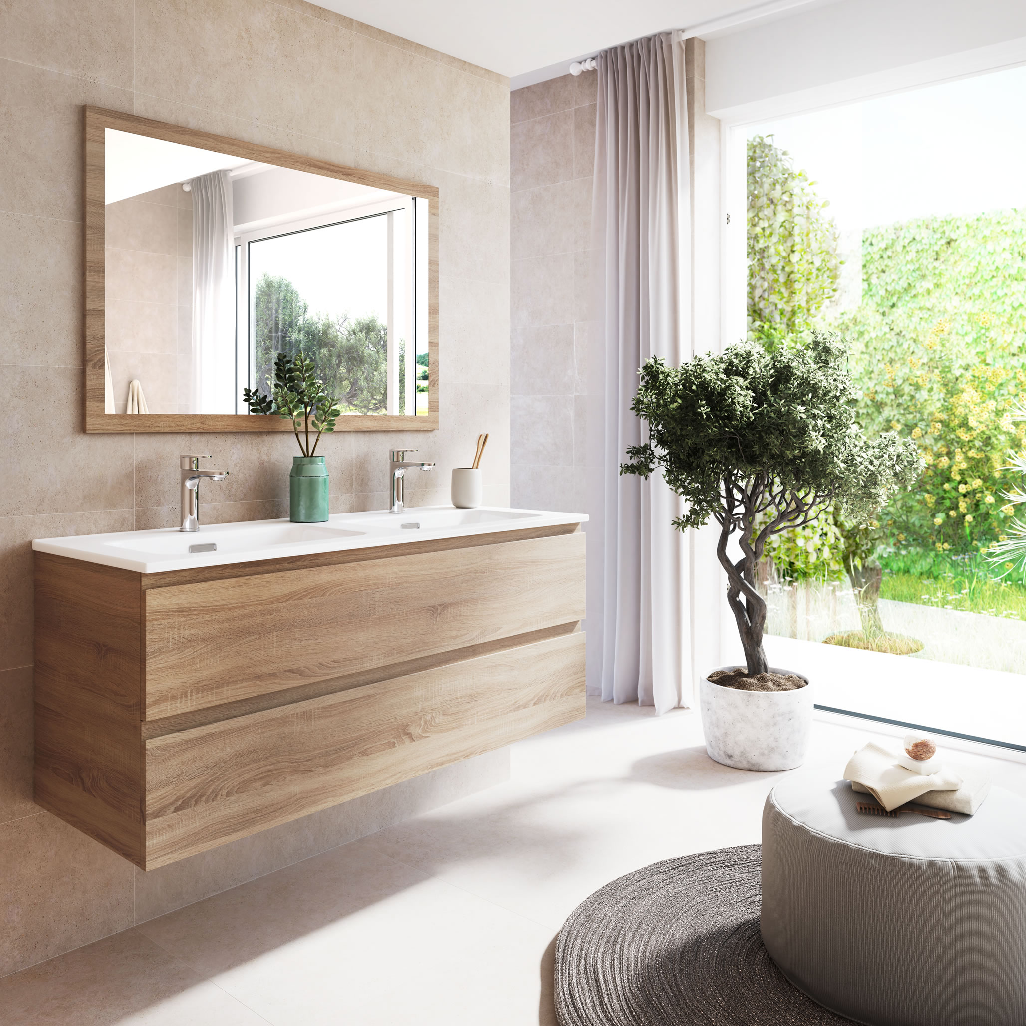 Muebles de baño suspendidos Mueble baño suspendido