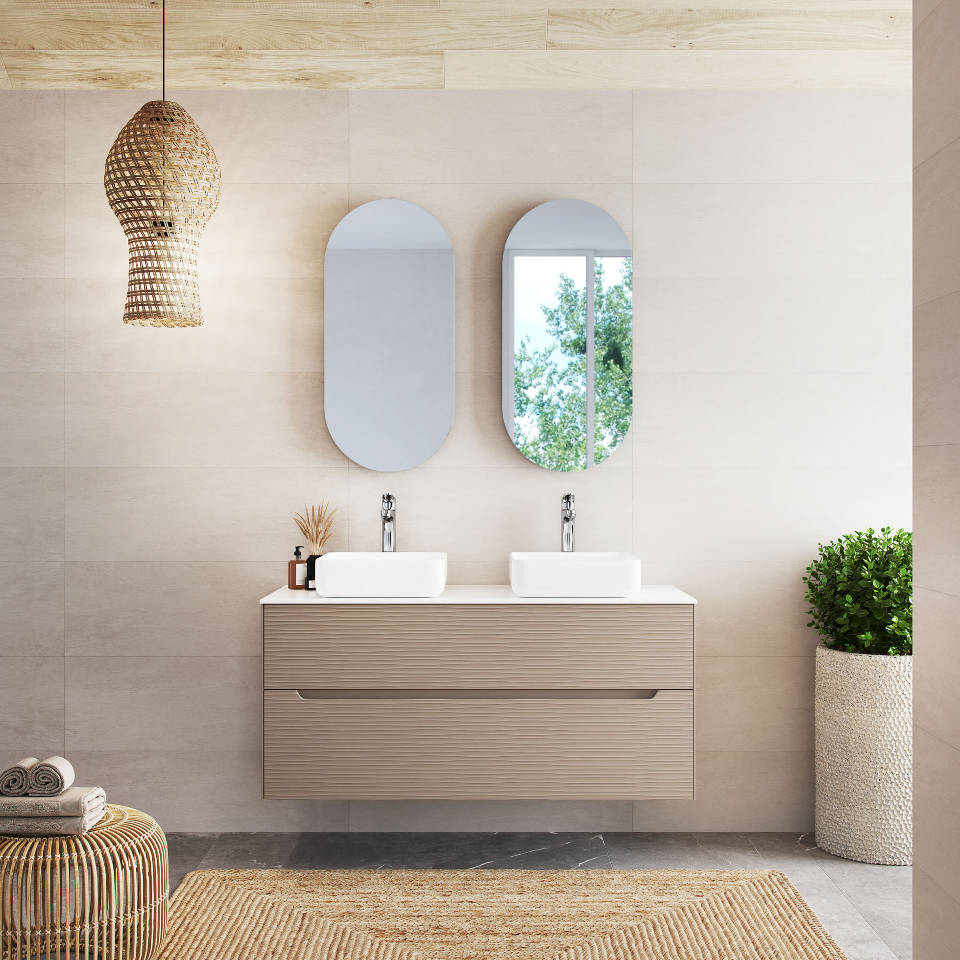 Muebles de baño suspendidos Mueble baño suspendido