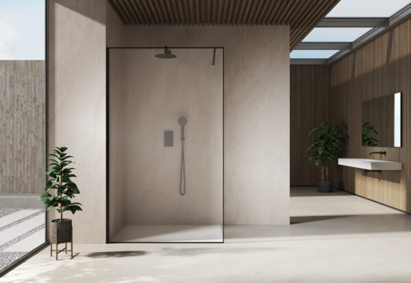 Lux Fijo Walk In Negro mate