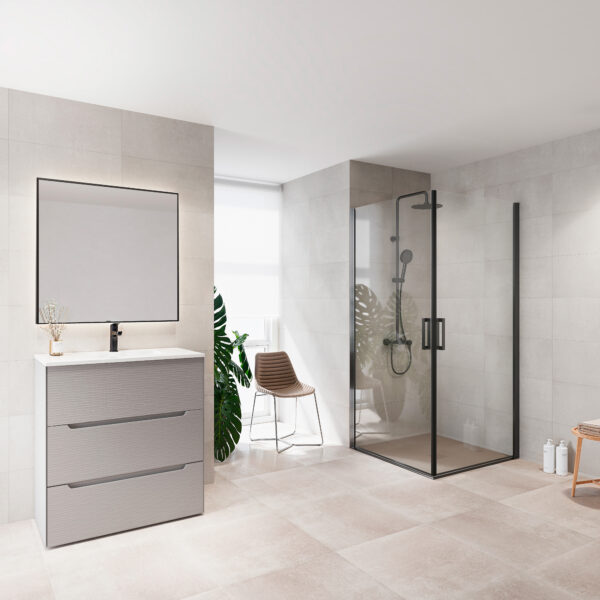 Core Angular Abatible 2P negro mate