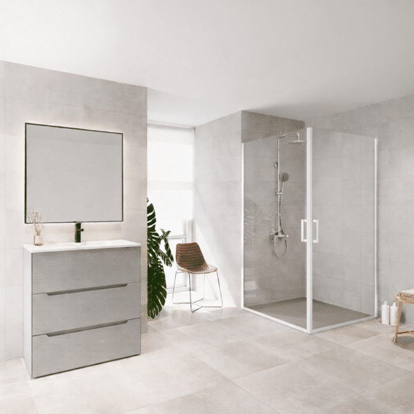 Core Angular Abatible 2P Blanco Mate